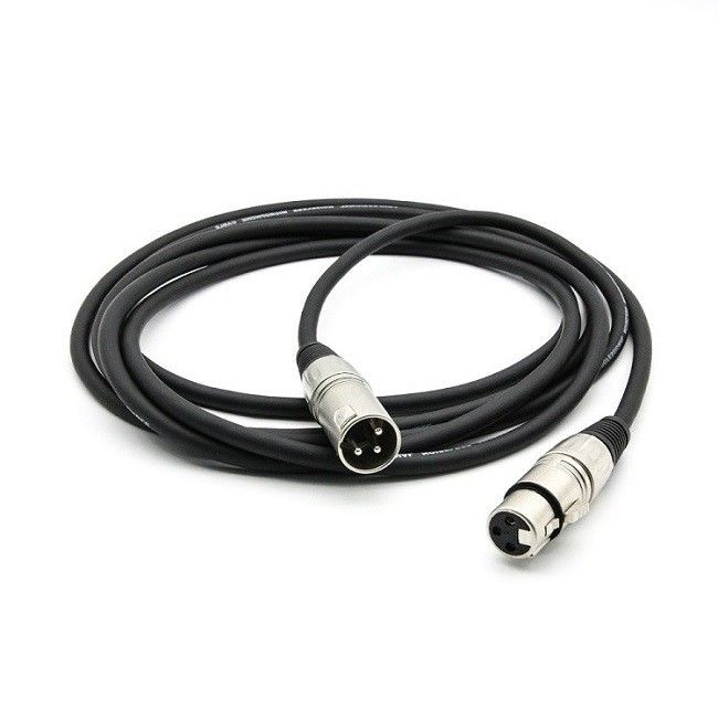 30ft XLR Microphone Cables OFC Copper Conductor And Copper Braided Shield Male To Female